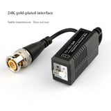 1080P BNC Video Balun Passive CCTV Twisted Pair Transmitter Cable UTP Balun For 2MP AHD/CVI/TVI/CVBS Camera