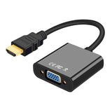 HDTV to VGA Adapter Male to Female for Computer Desktop Laptop PC Monitor Projector and HDTV