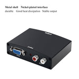 HDTV Converter HDTV to VGA+Av 3Rca Converter Support PAL/NTSC CVBS Composite Video Audio Adapter