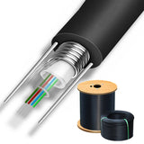 fiber optic cable 4/6/8/12 core outdoor 4/6/8/12 Center Tube Light Armored Optical Cable