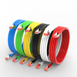 Cat6A Ethernet Bulk Cable - Network Internet Cord - Solid, 550Mhz, FTP, CMR, Riser Rated, Pure Bare Copper Wire, 10G, 23AWG,OEM