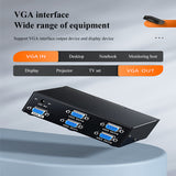 500MHz High quality 1 input to 4 output VGA video splitter