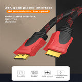 14 version red mixed black network HDTV cable 25 meters HDTV computer cable