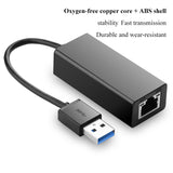 Ethernet Adapter USB to Network RJ45 LAN Wired Adapter Compatible for Nintendo Switch MacBook Chromebook Mac Surface Linux