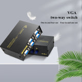 VGA switcher 4 Port VGA Video sharing 1-in-4-out