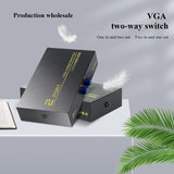 Factory Price 2048*1536 60Hz VGA Splitter 1 In 2 Out VGA Switcher